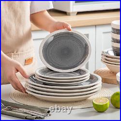 Vancasso ORI 32 Pc Dinner Set Porcelain Plates Bowls Set Tableware Service for 8